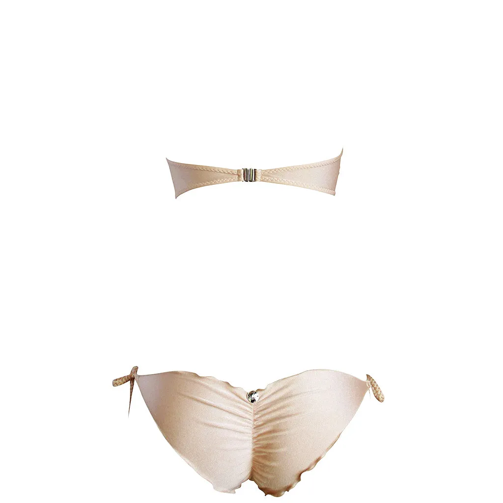La Sirene Betin Bandeau Bikini - Nude