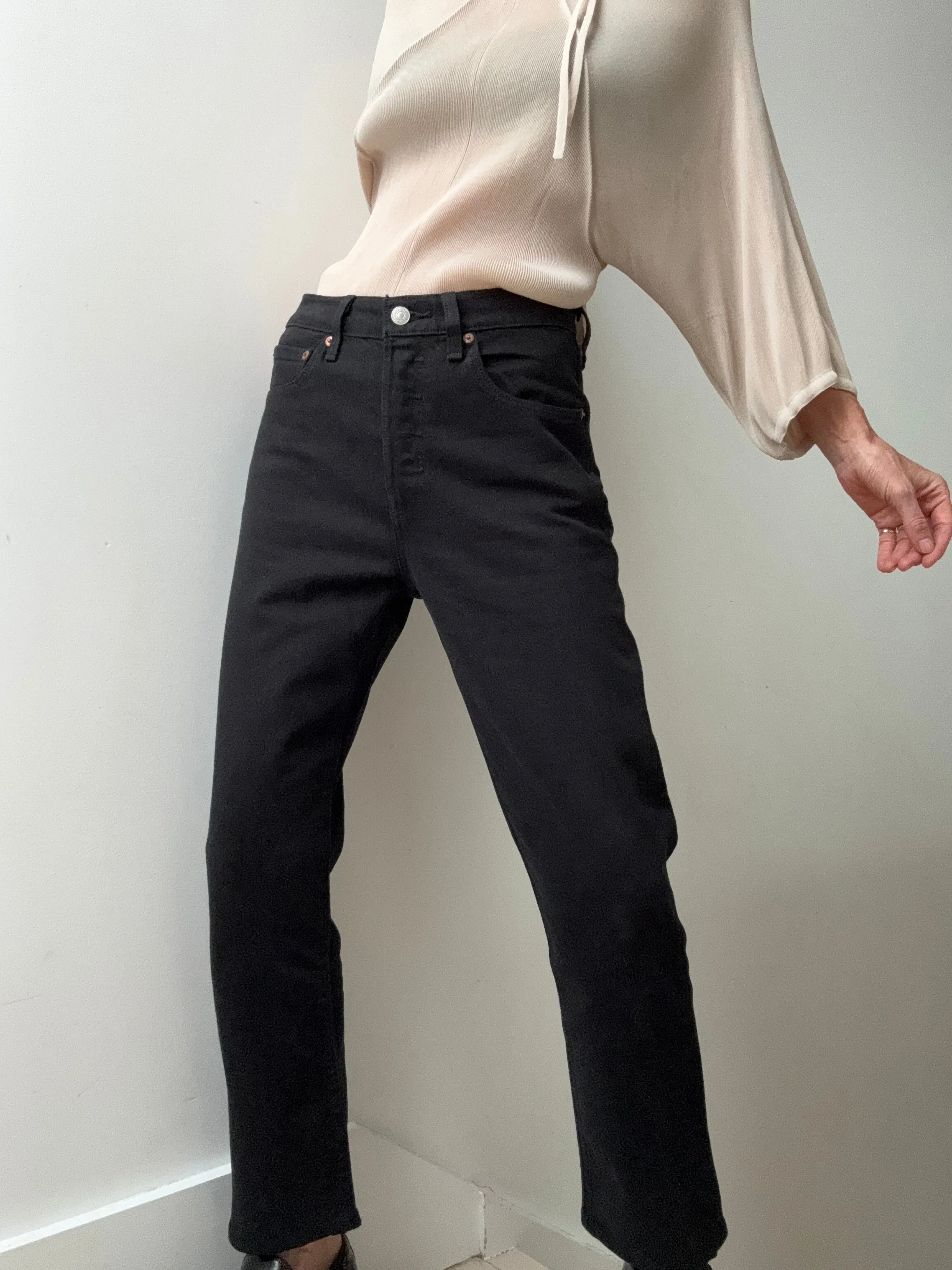Levi's 501 Black Jeans