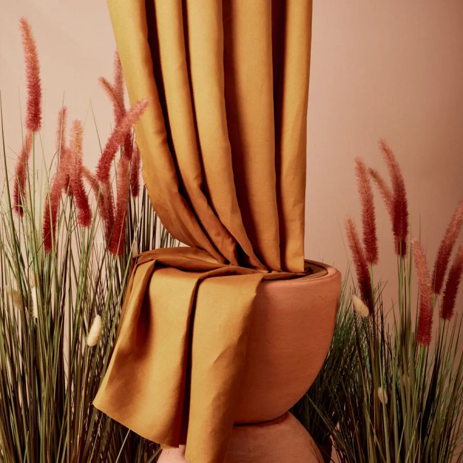 Linen/Viscose - Ochre