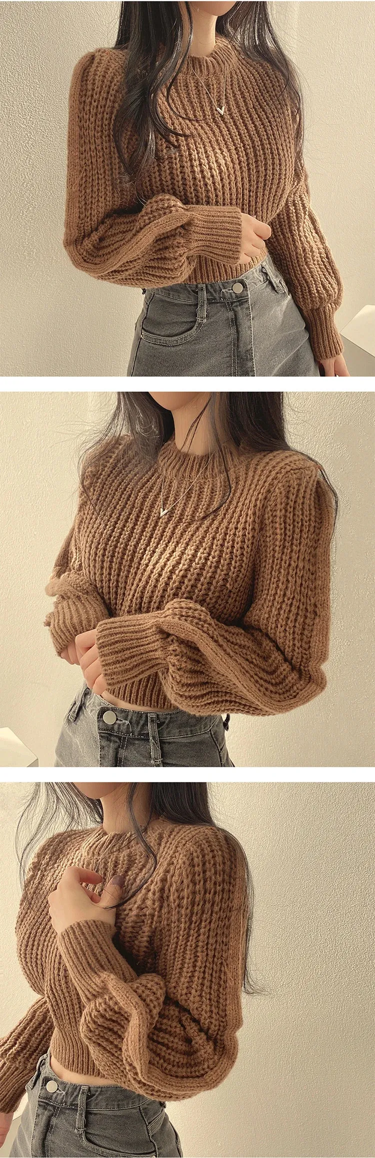 Loose Knitwear Sweater