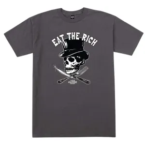 Loser Machine Eat The Rich T-Shirt | Military Green