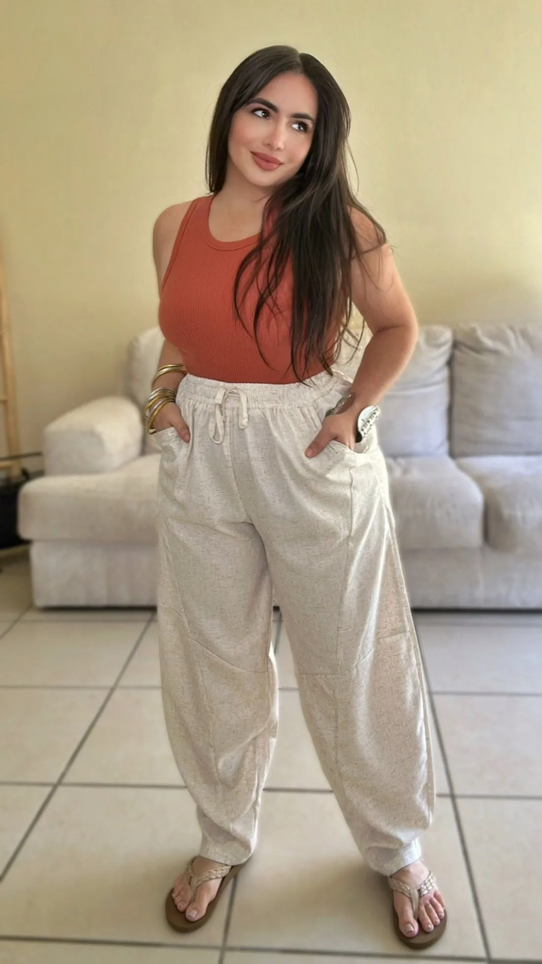 Luna Barrel Pants