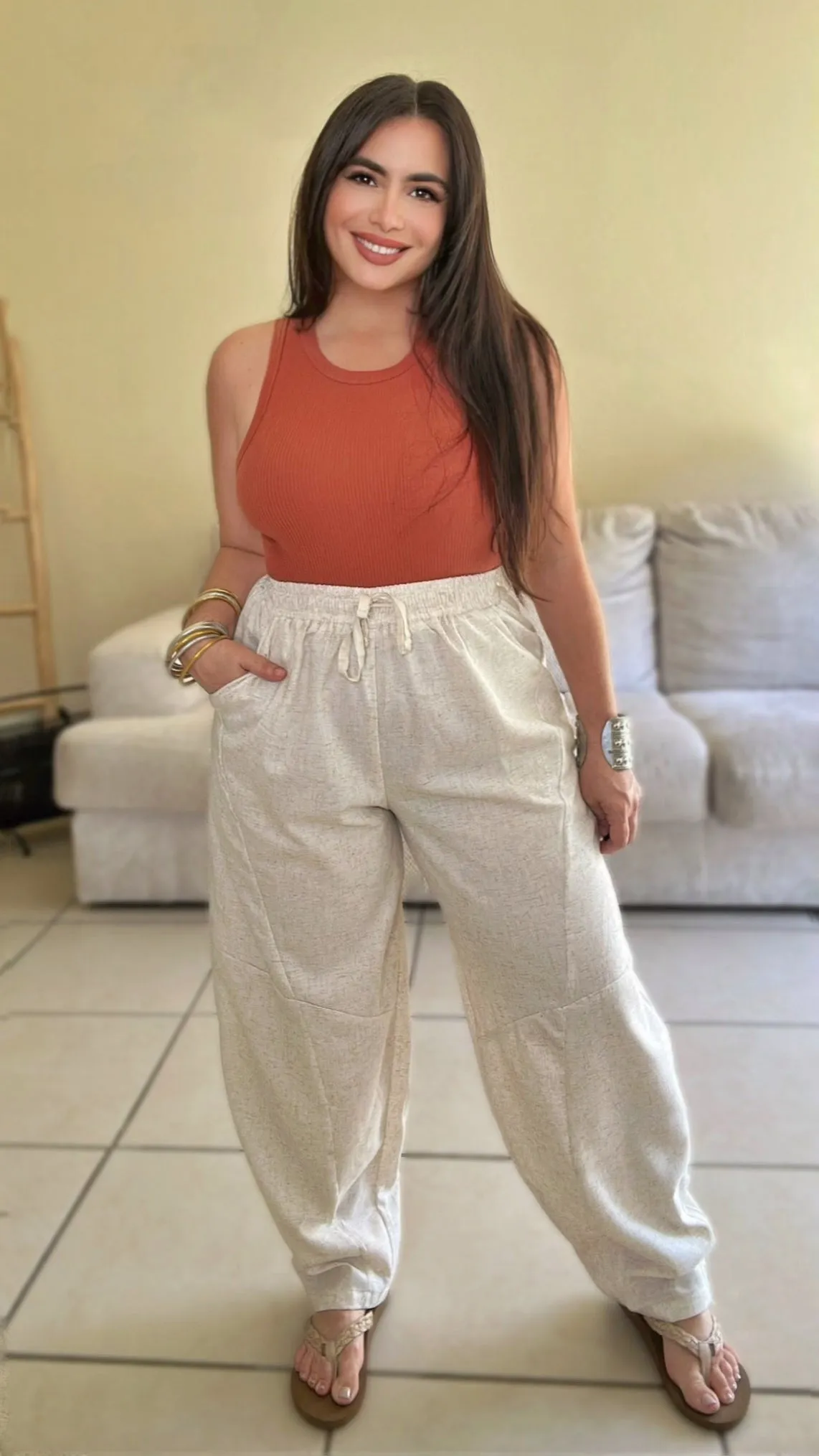 Luna Barrel Pants