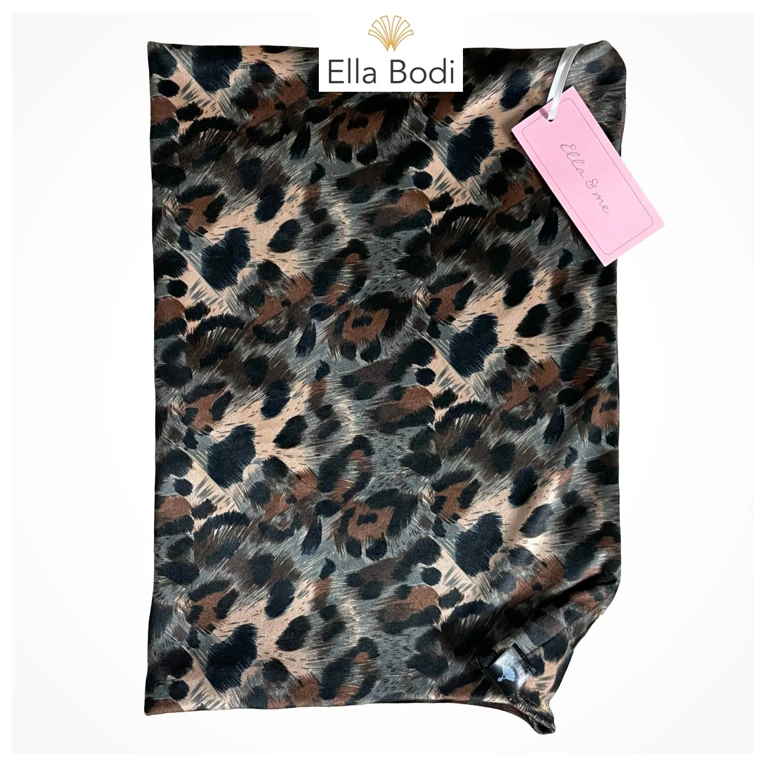 Luxurious Micro Velour Cosy Snood - Animal Print