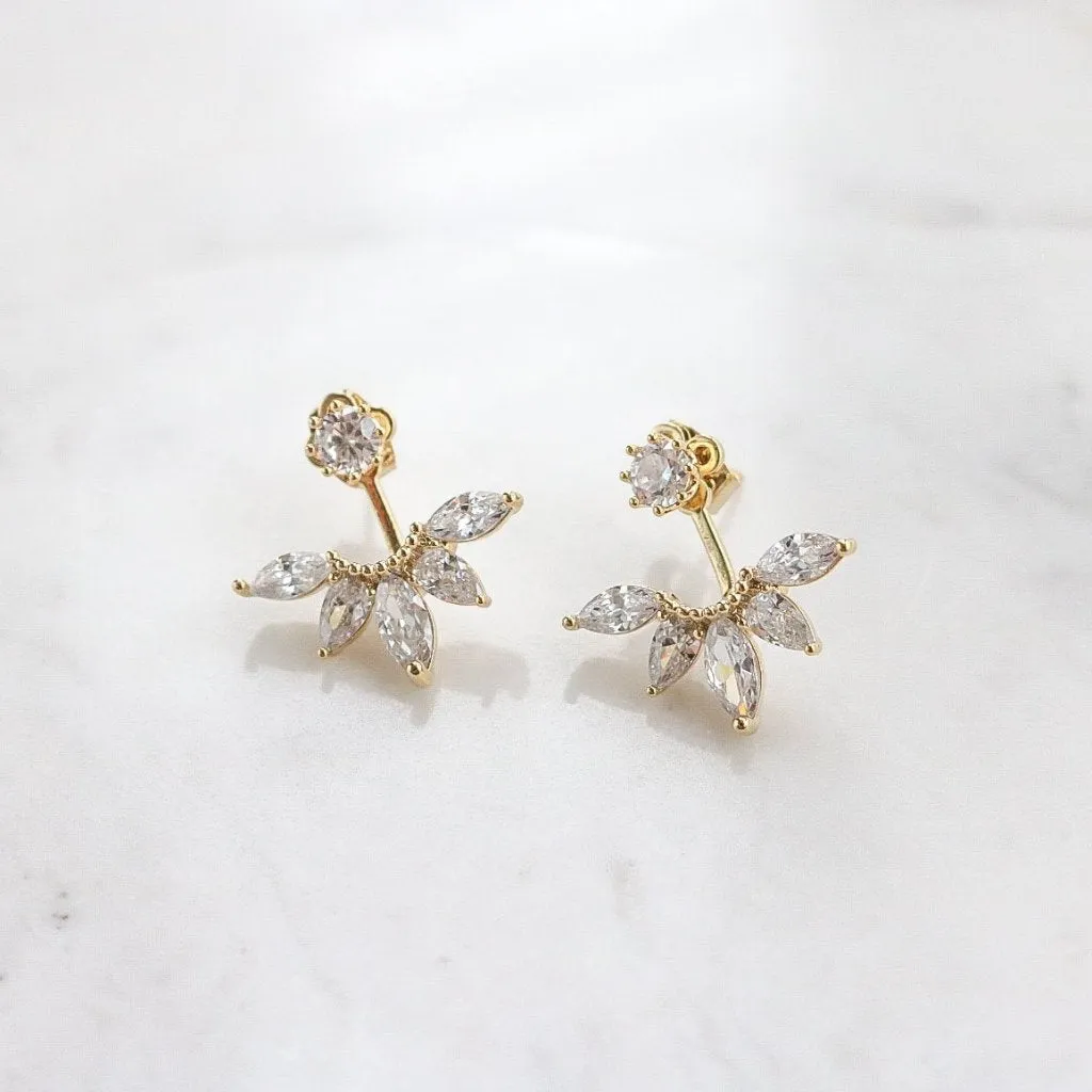 Marquise Jacket Earring