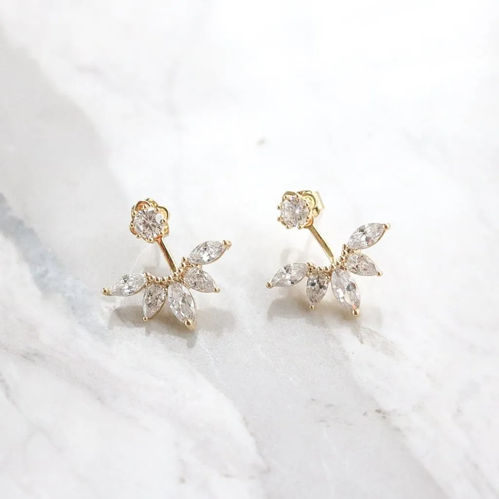 Marquise Jacket Earring