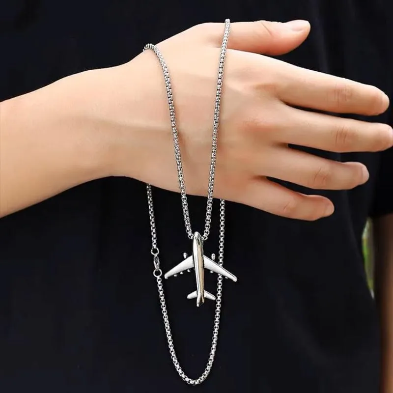 Men's Airplane Necklace 20904656L