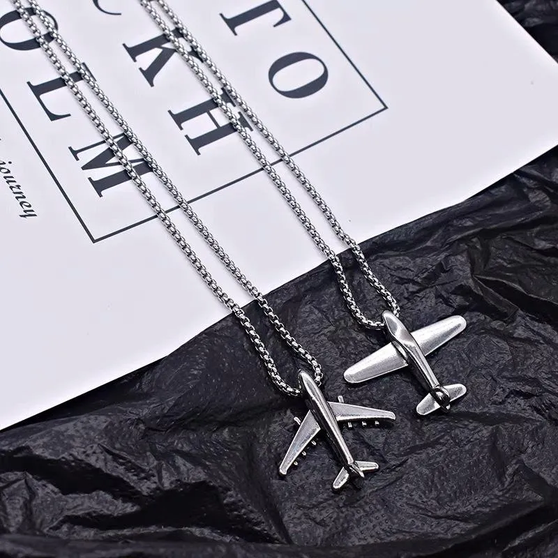 Men's Airplane Necklace 20904656L