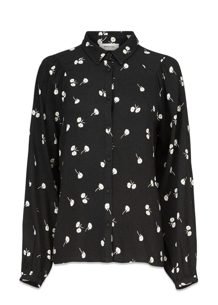 Mercy print shirt - Dark Daisy