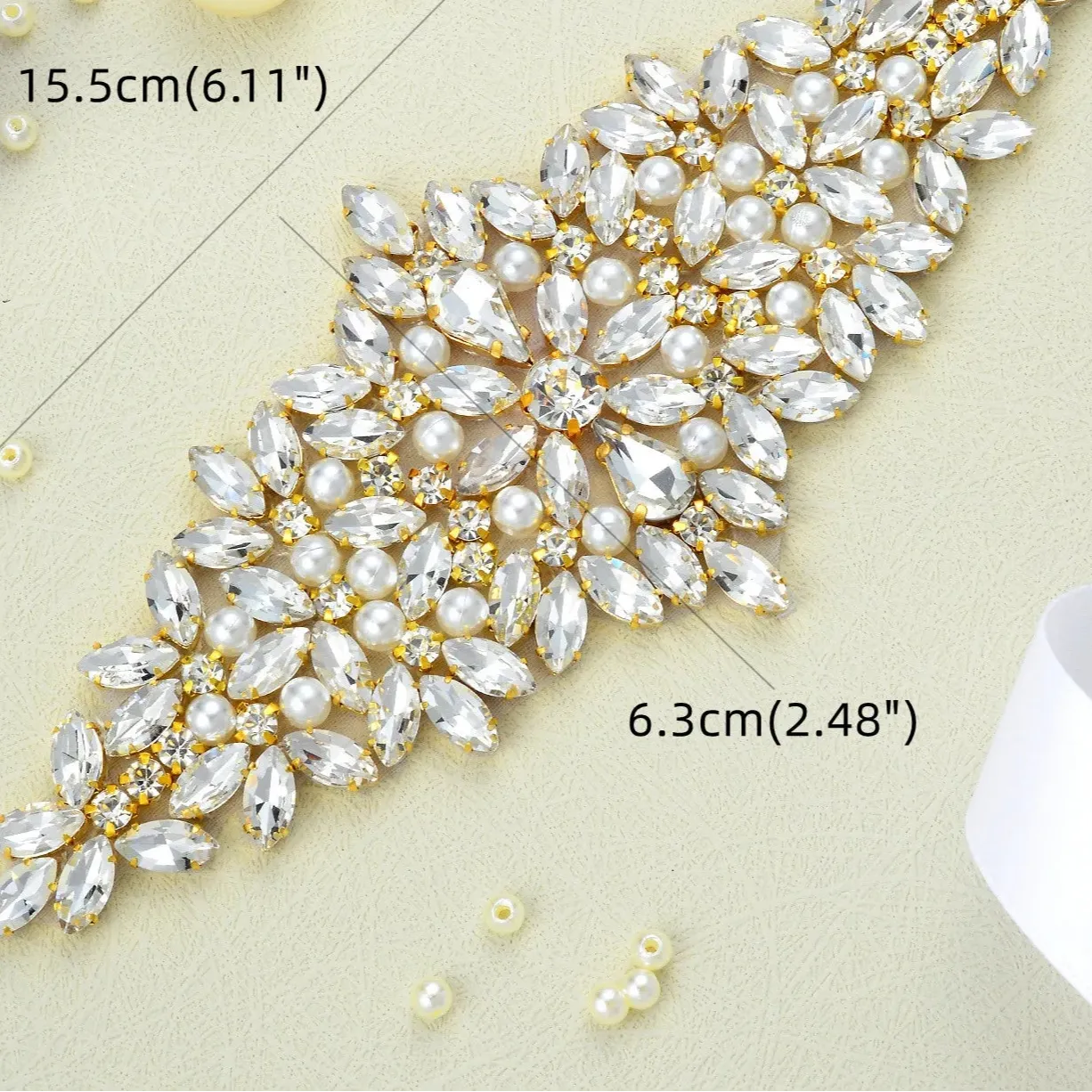 Metehan Rhinestone Applique
