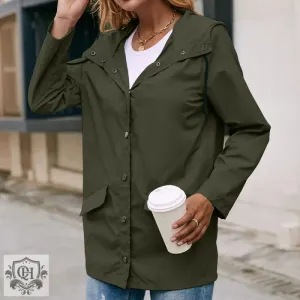Mid Length Casual Trench Coat
