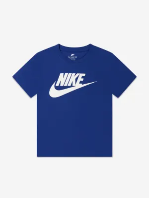 Nike Boys Futura T-Shirt in Blue