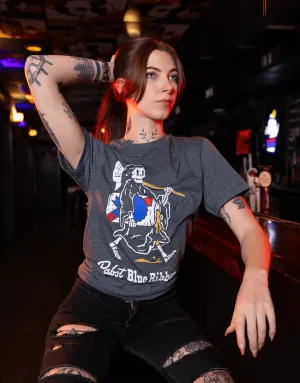 Pabst Blue Ribbon Grim Reaper (Grey) / Shirt