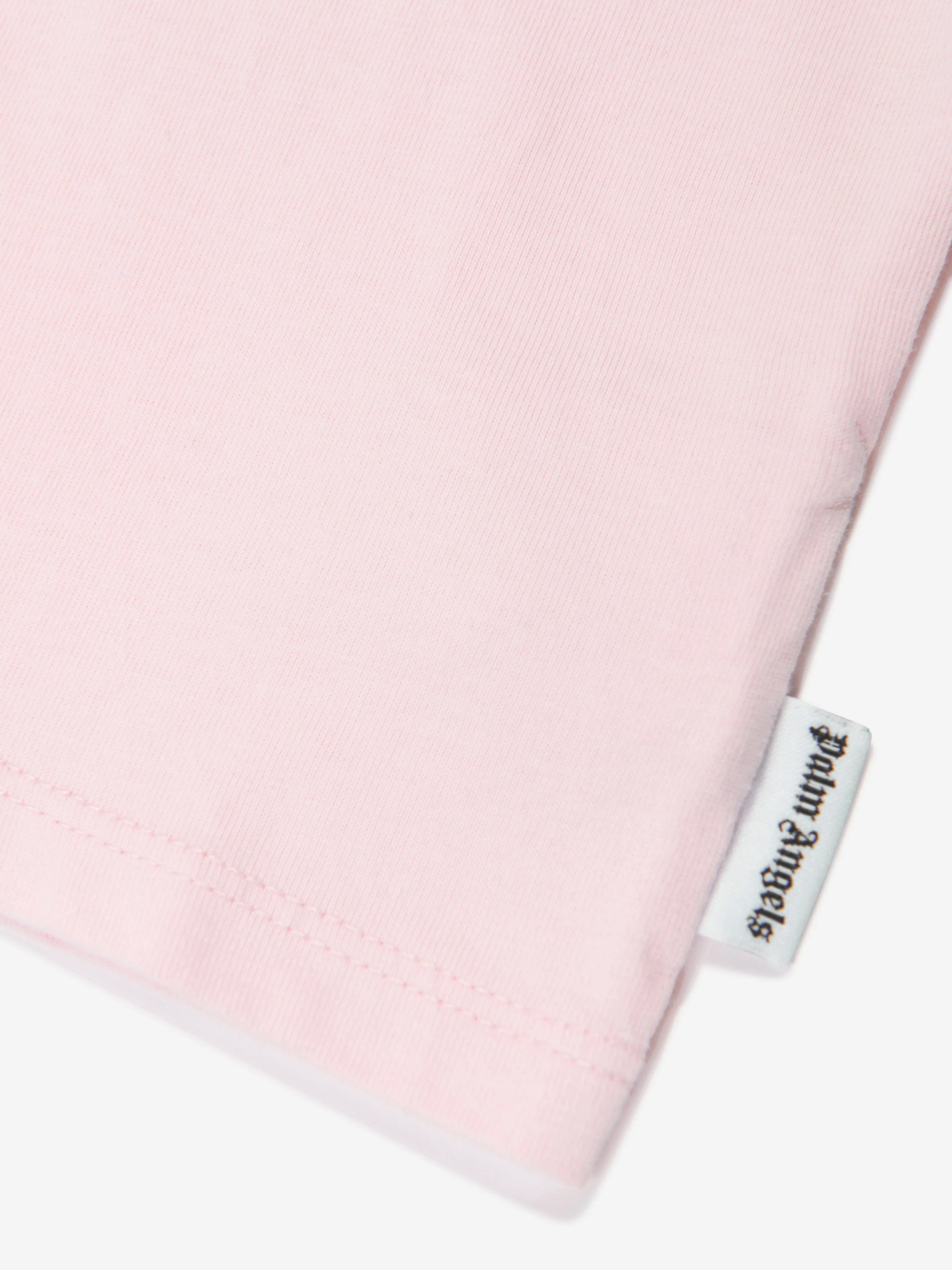 Palm Angels Baby Girls Smiley Bear T-Shirt in Pink