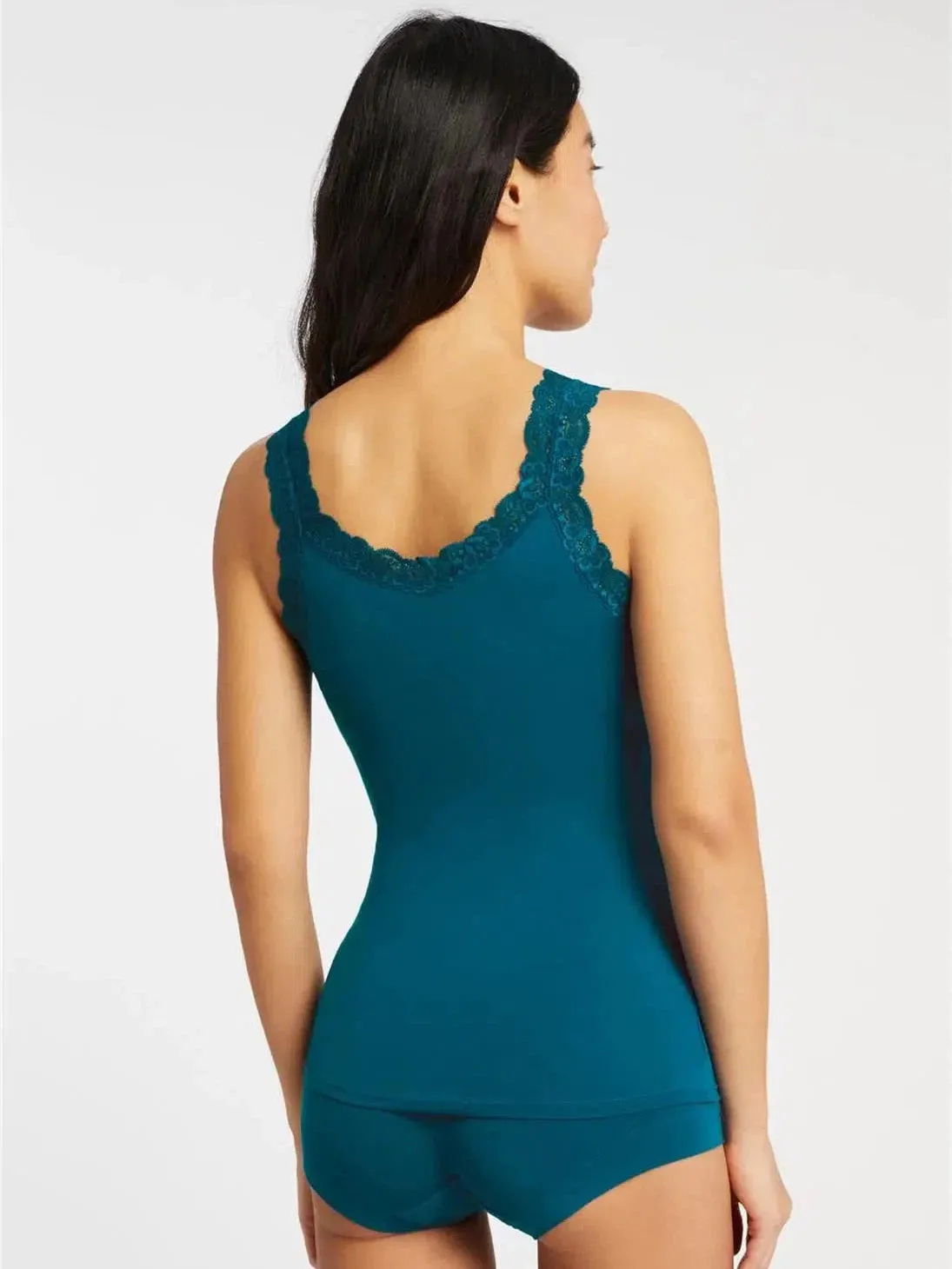 Peacock Iconic Cami with Shelf Bra