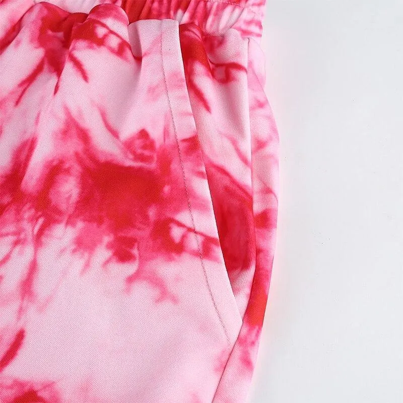 Pink Wide Leg Pants