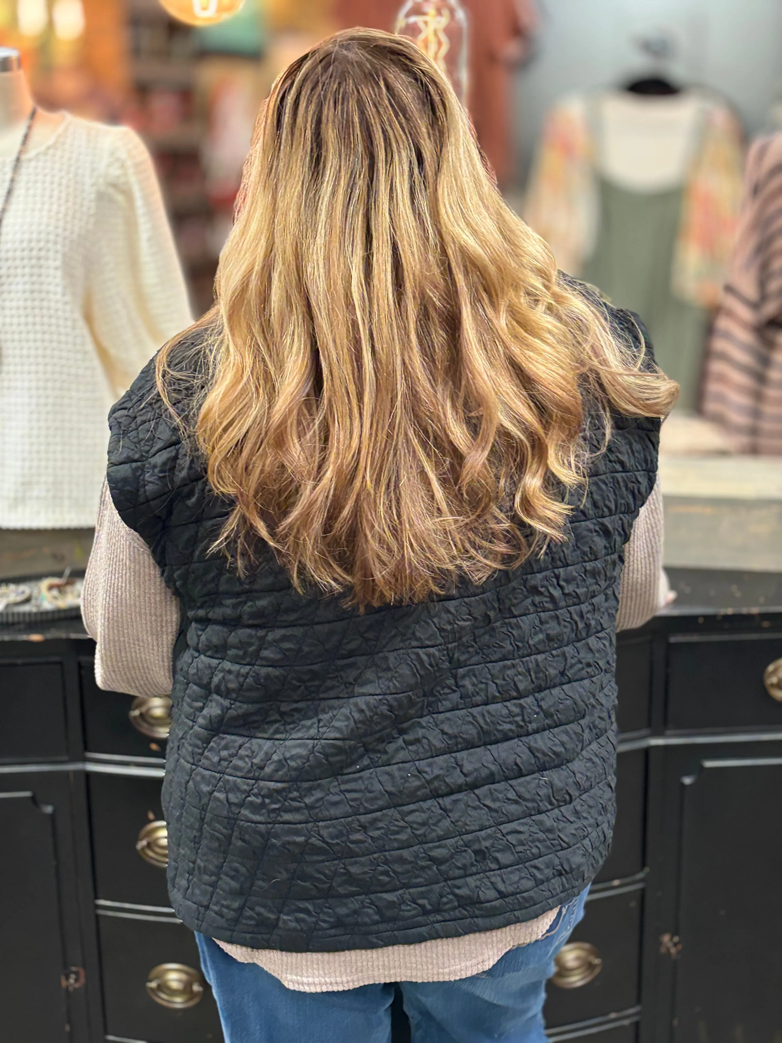Quinn Quilted Utility Vest