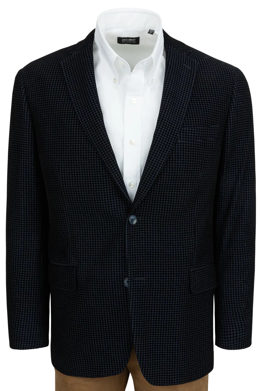 Robert Graham Velvet Colden Blazer - Navy