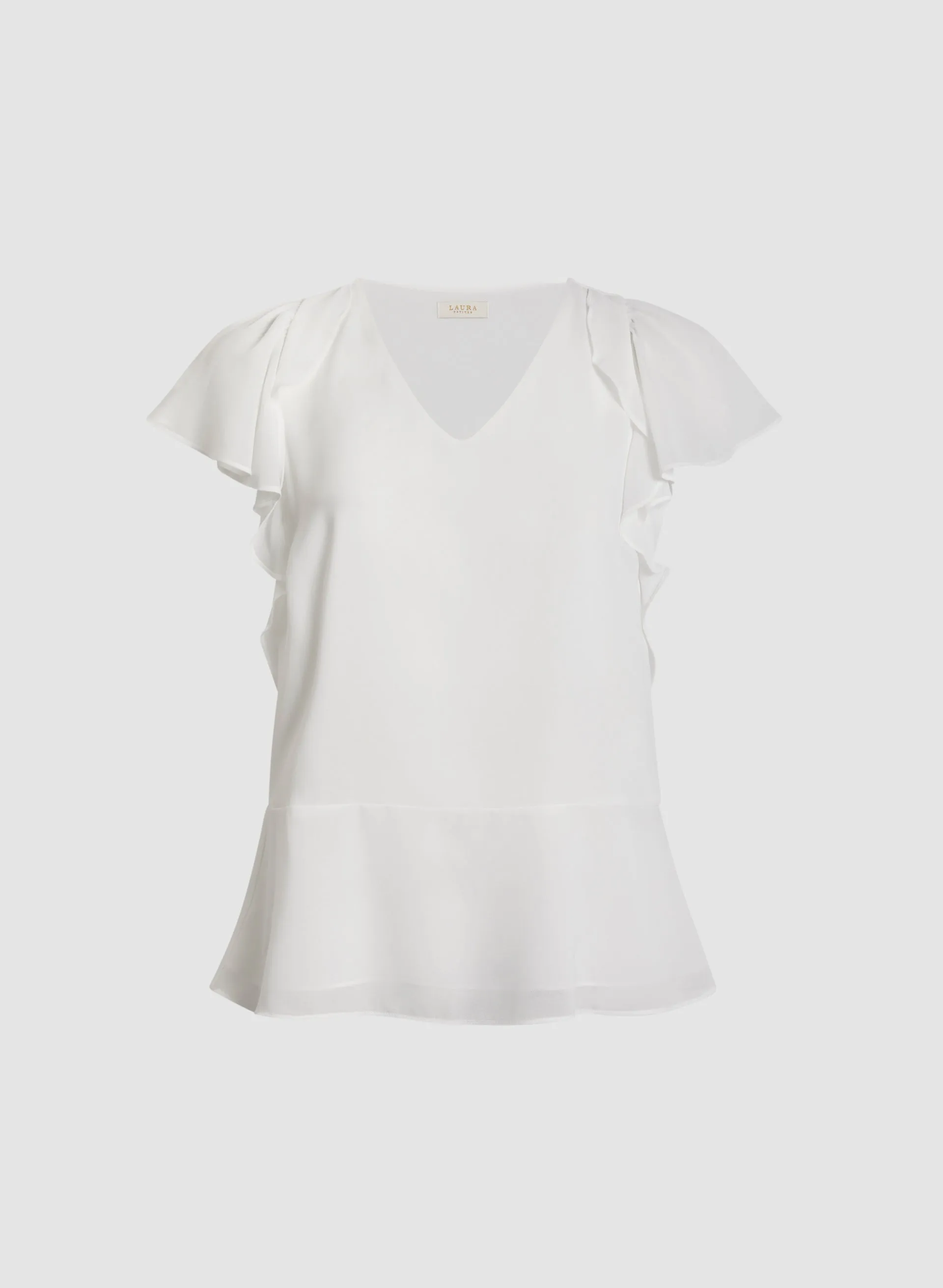 Ruffle Sleeve Top