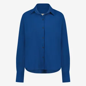 Sally Blouse Technical Jersey | Light blue