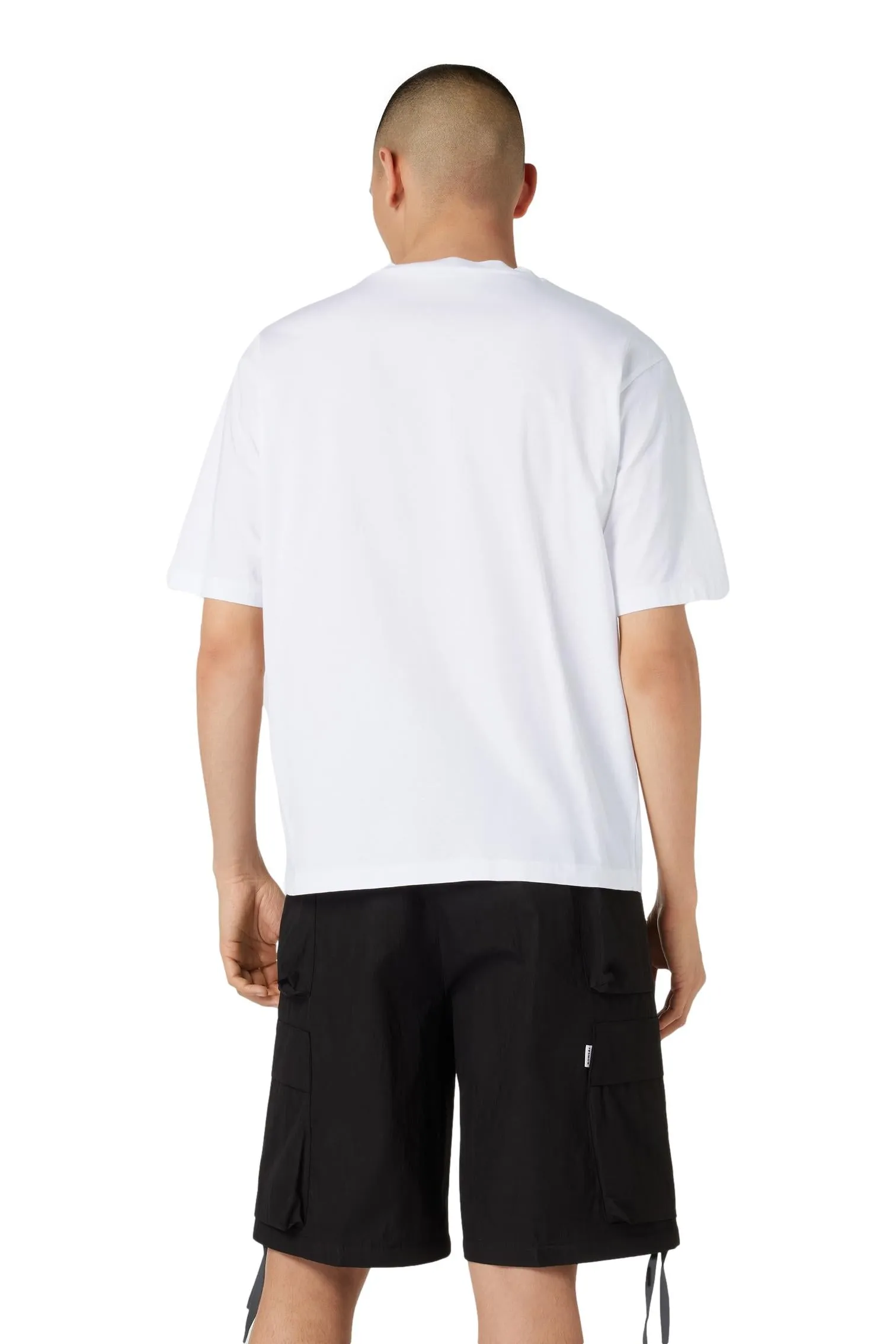 Scribble Cool Fit T-Shirt White