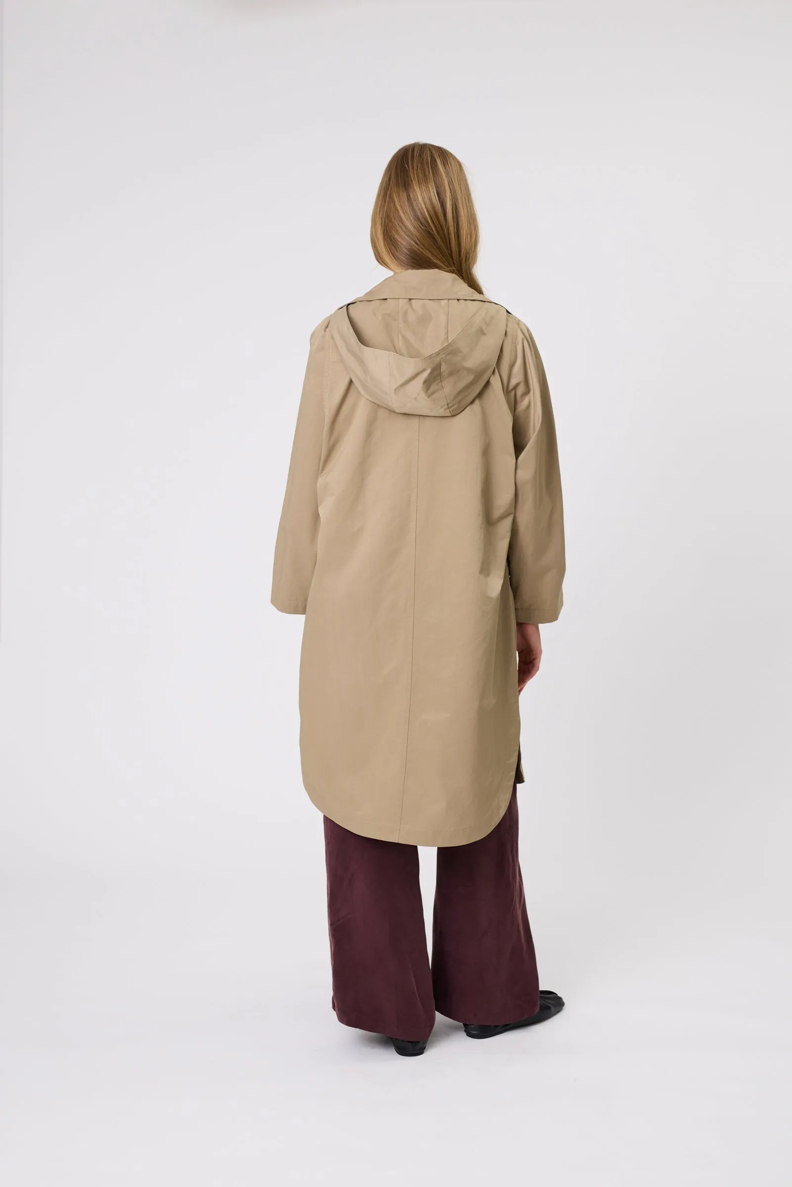 Season Trench Coat - Camel