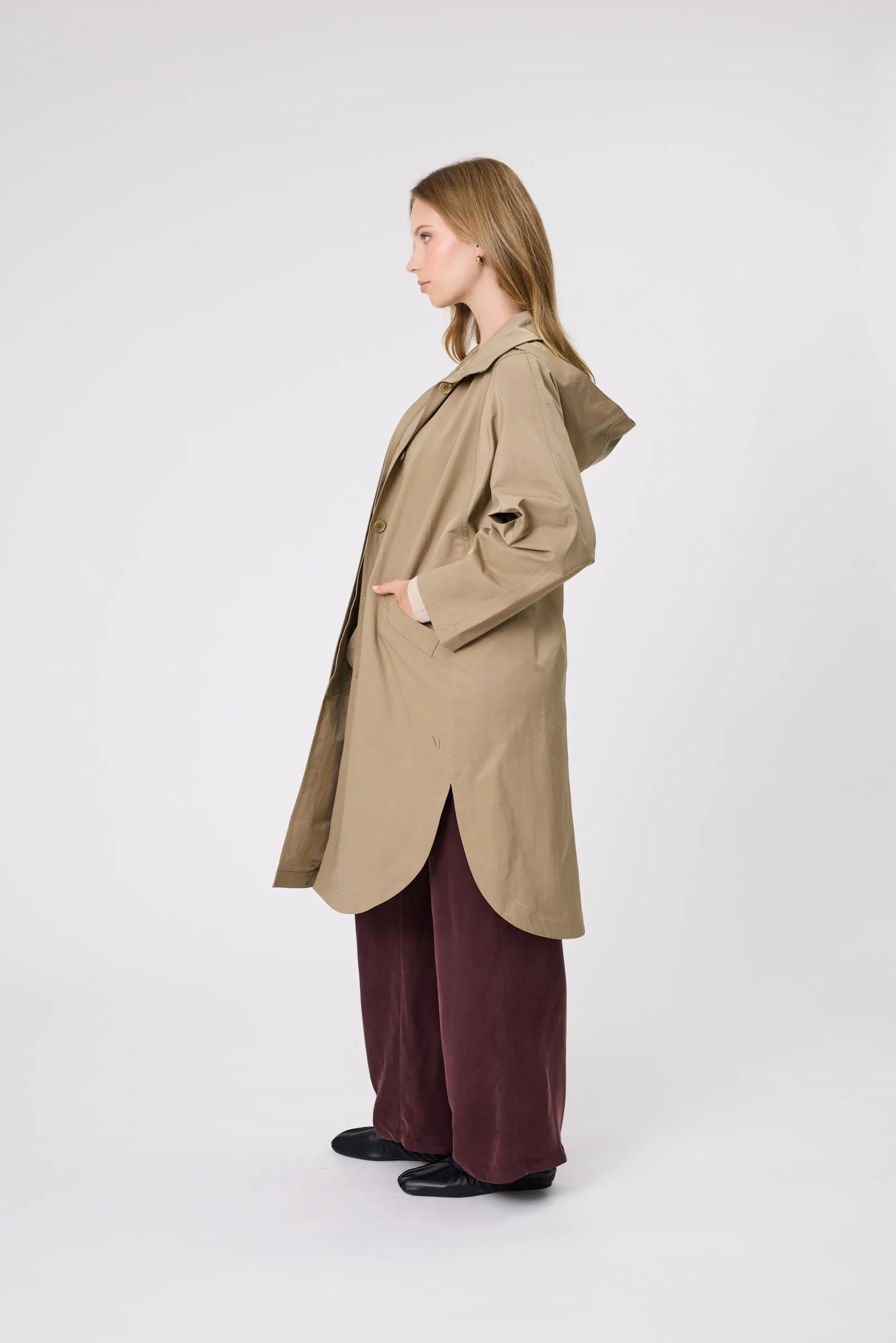 Season Trench Coat - Camel