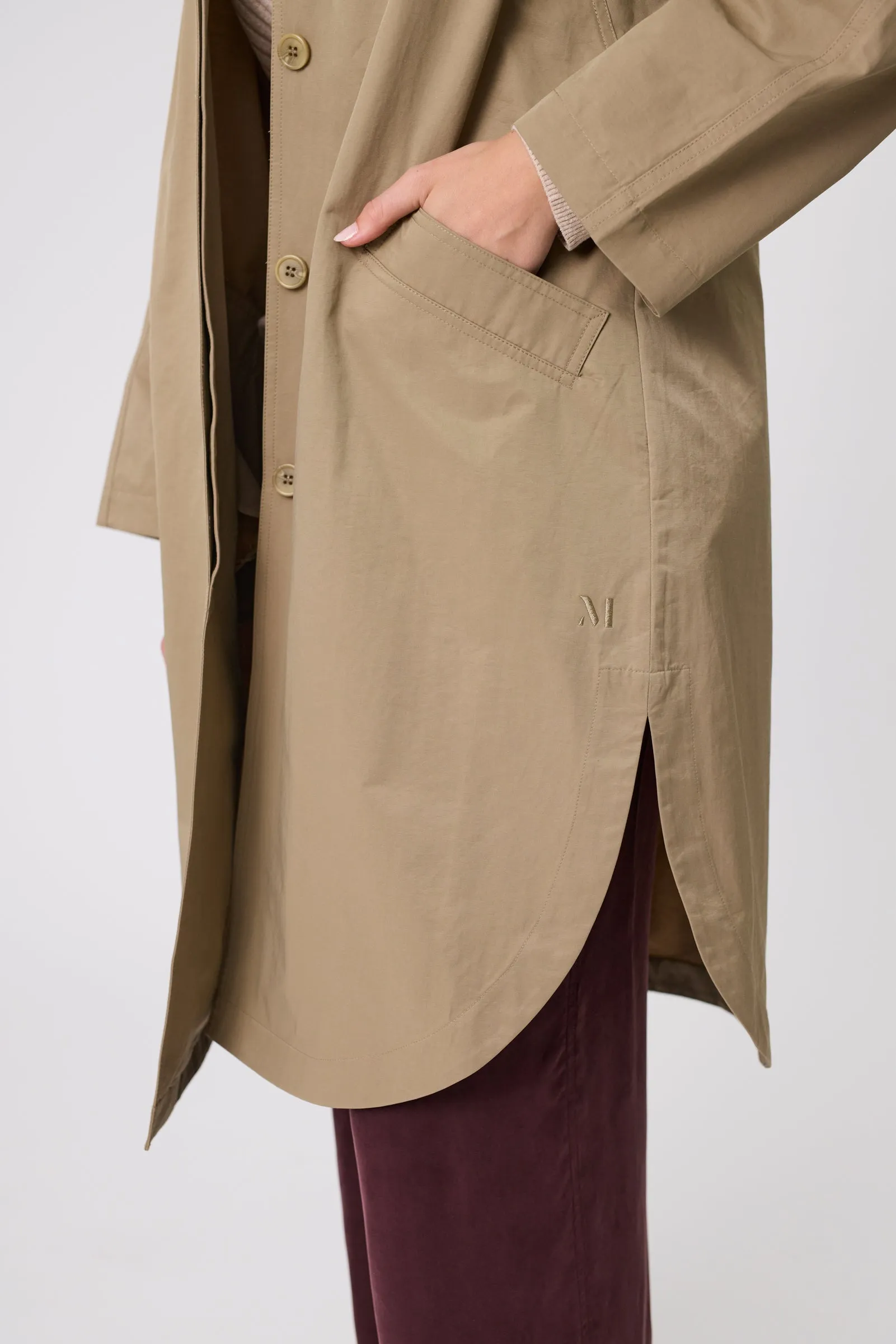 Season Trench Coat - Camel