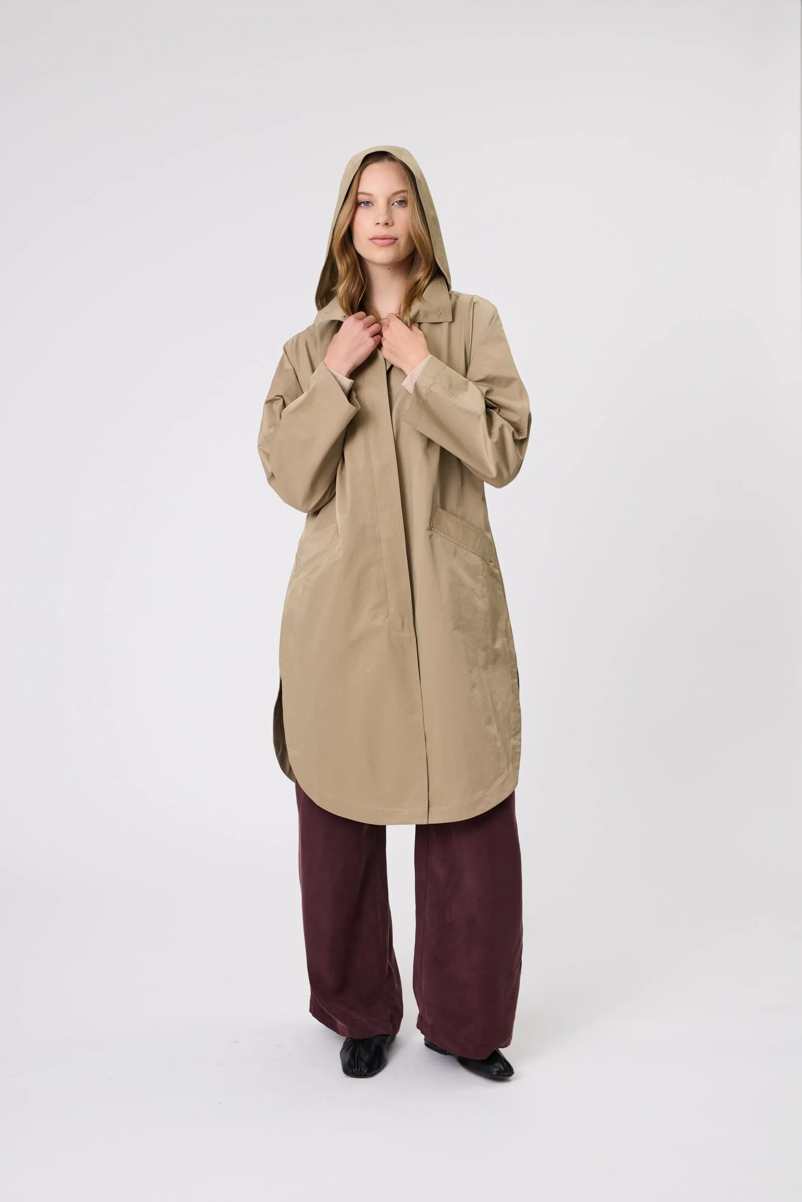 Season Trench Coat - Camel