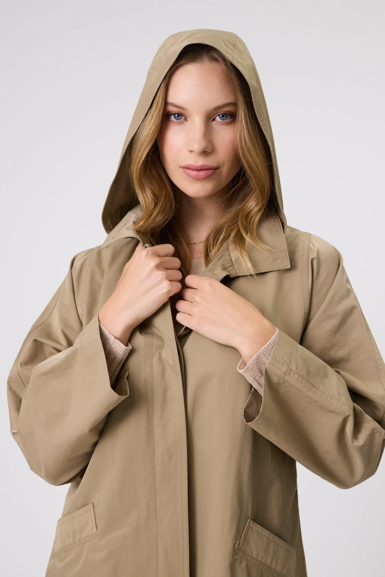 Season Trench Coat - Camel