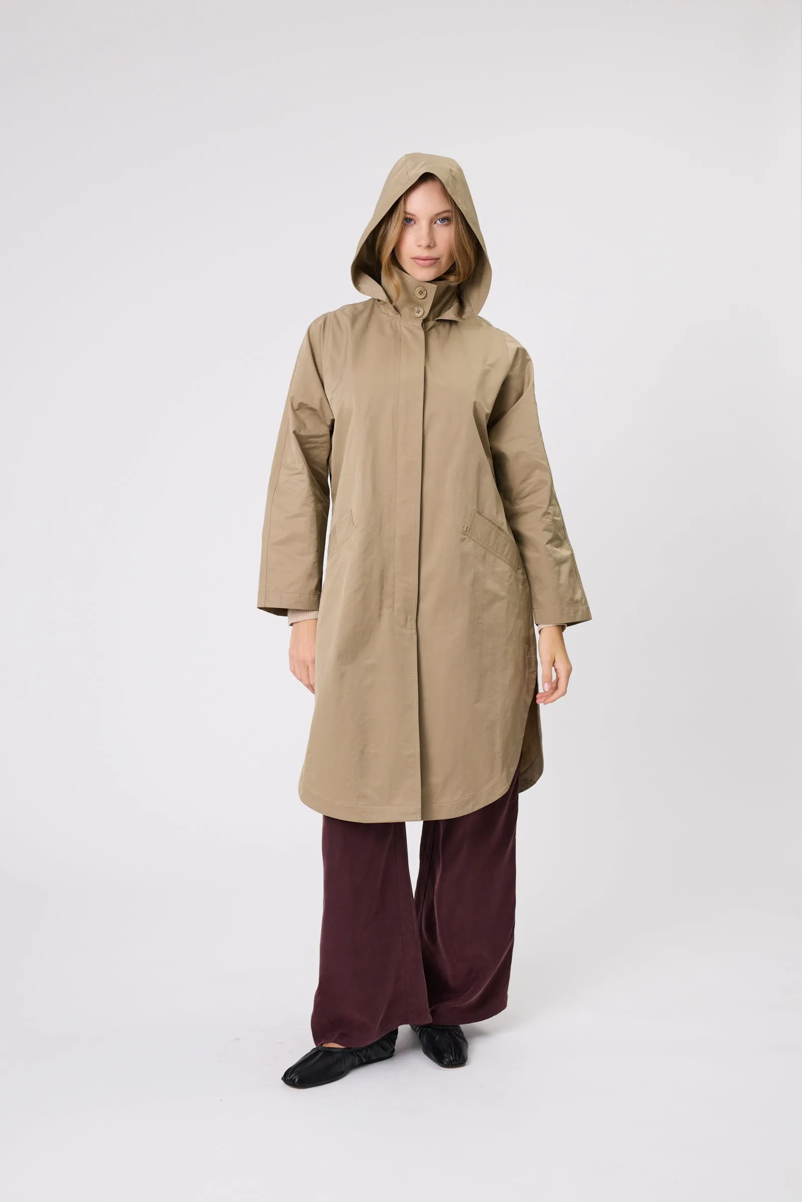 Season Trench Coat - Camel