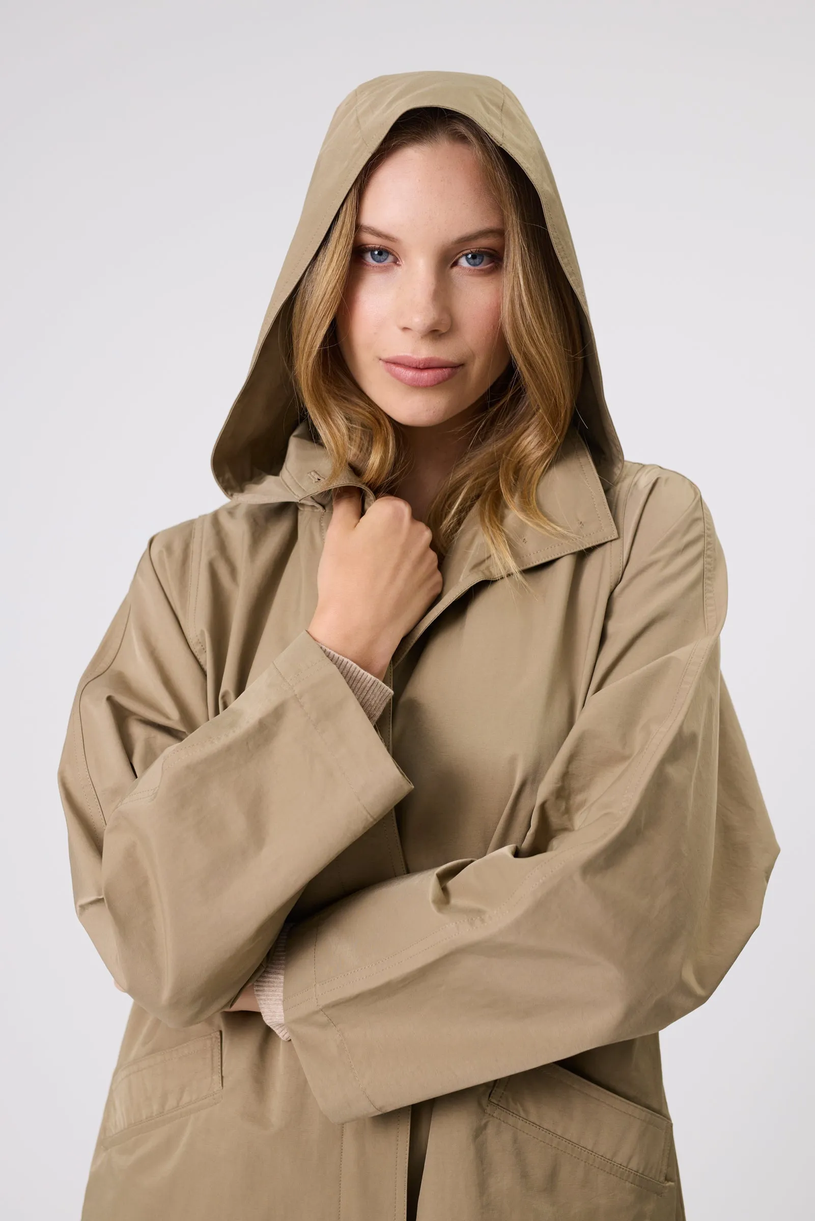 Season Trench Coat - Camel