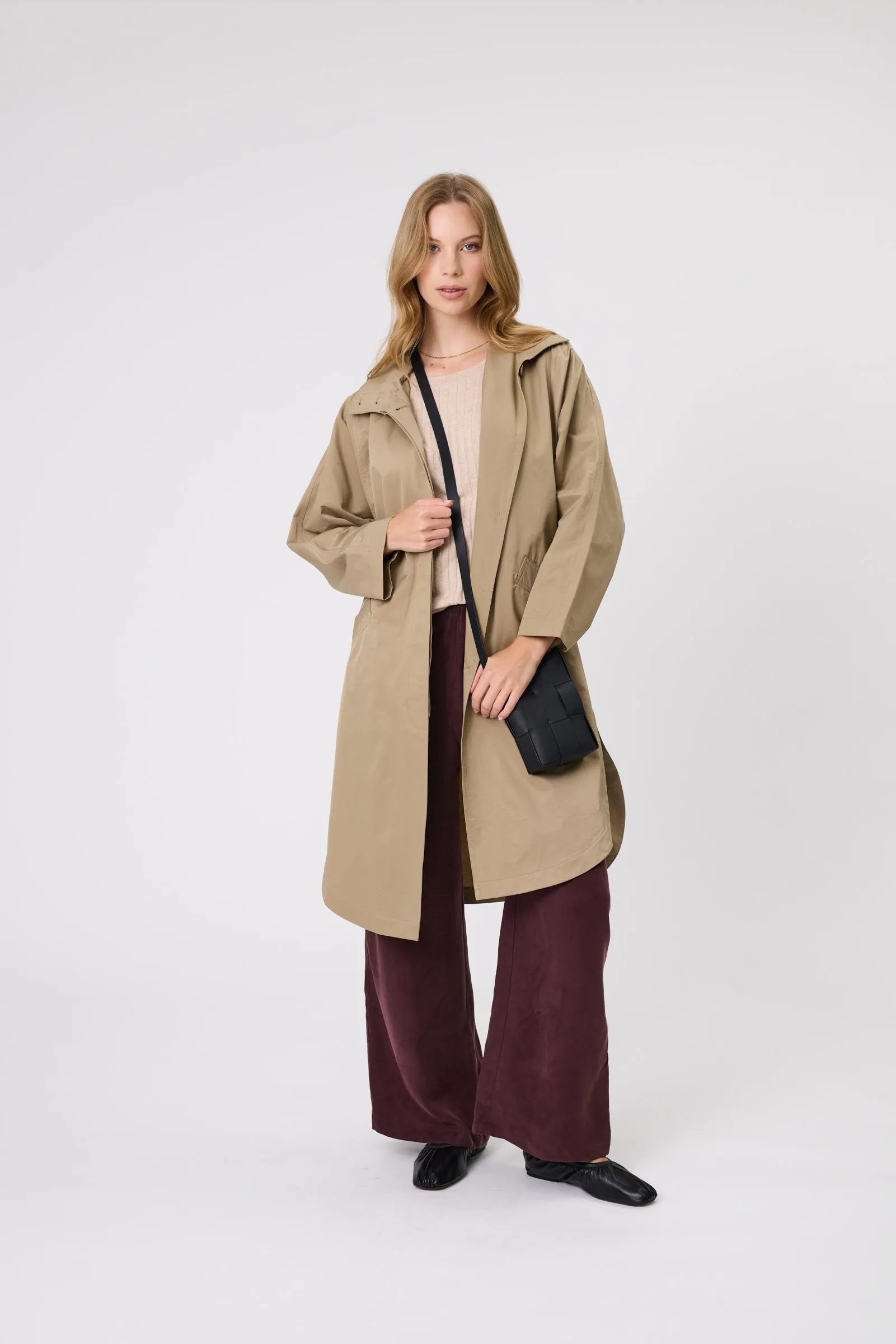 Season Trench Coat - Camel