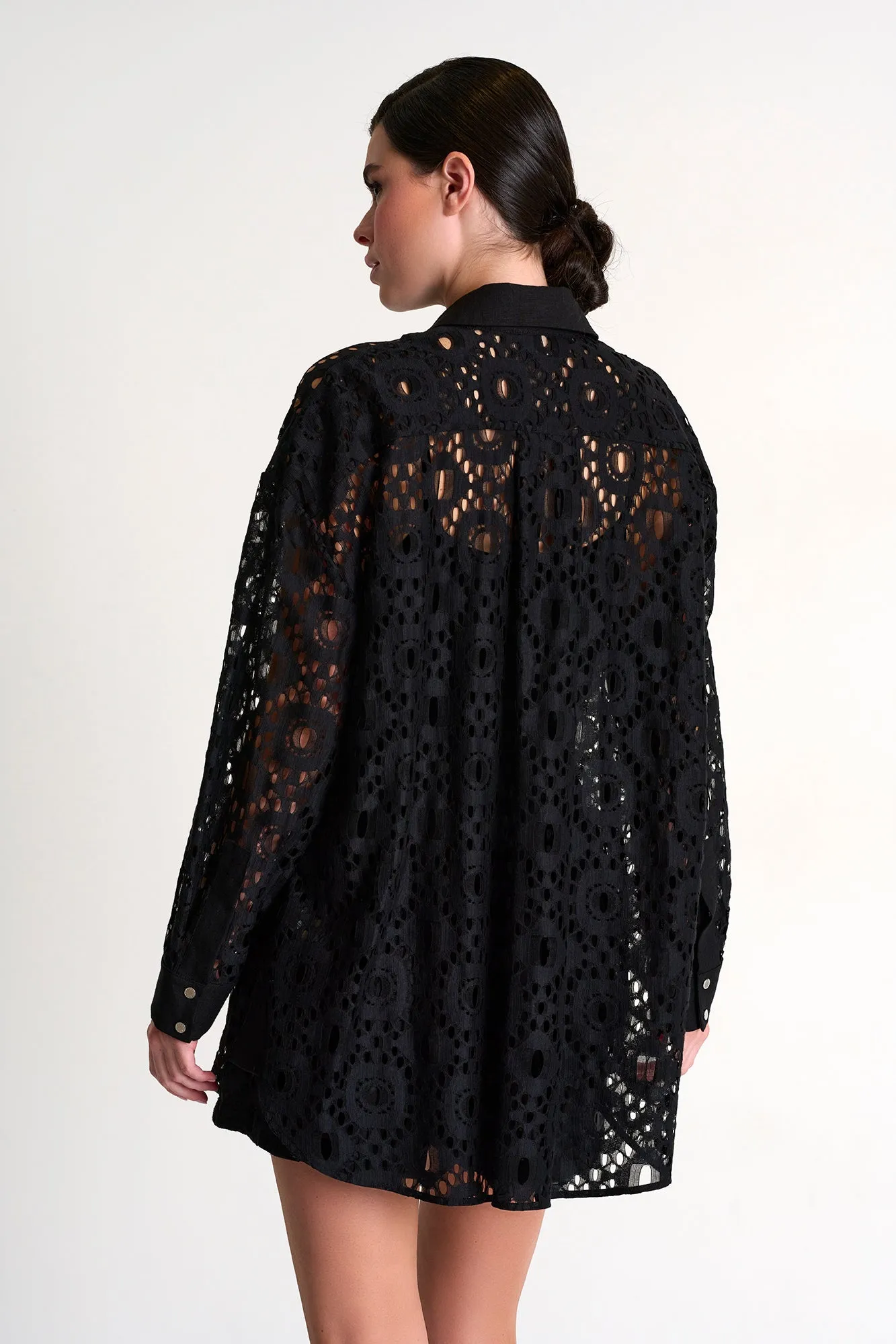 Shan Lili Modern Lace Shirt - 52443-83-800