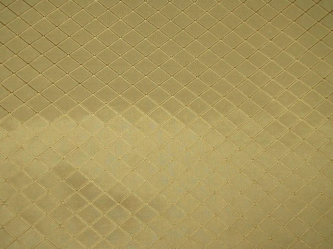 SILK TAFETTA JACQUARD GOLD DOBBY 54" WIDE TAFCJ1