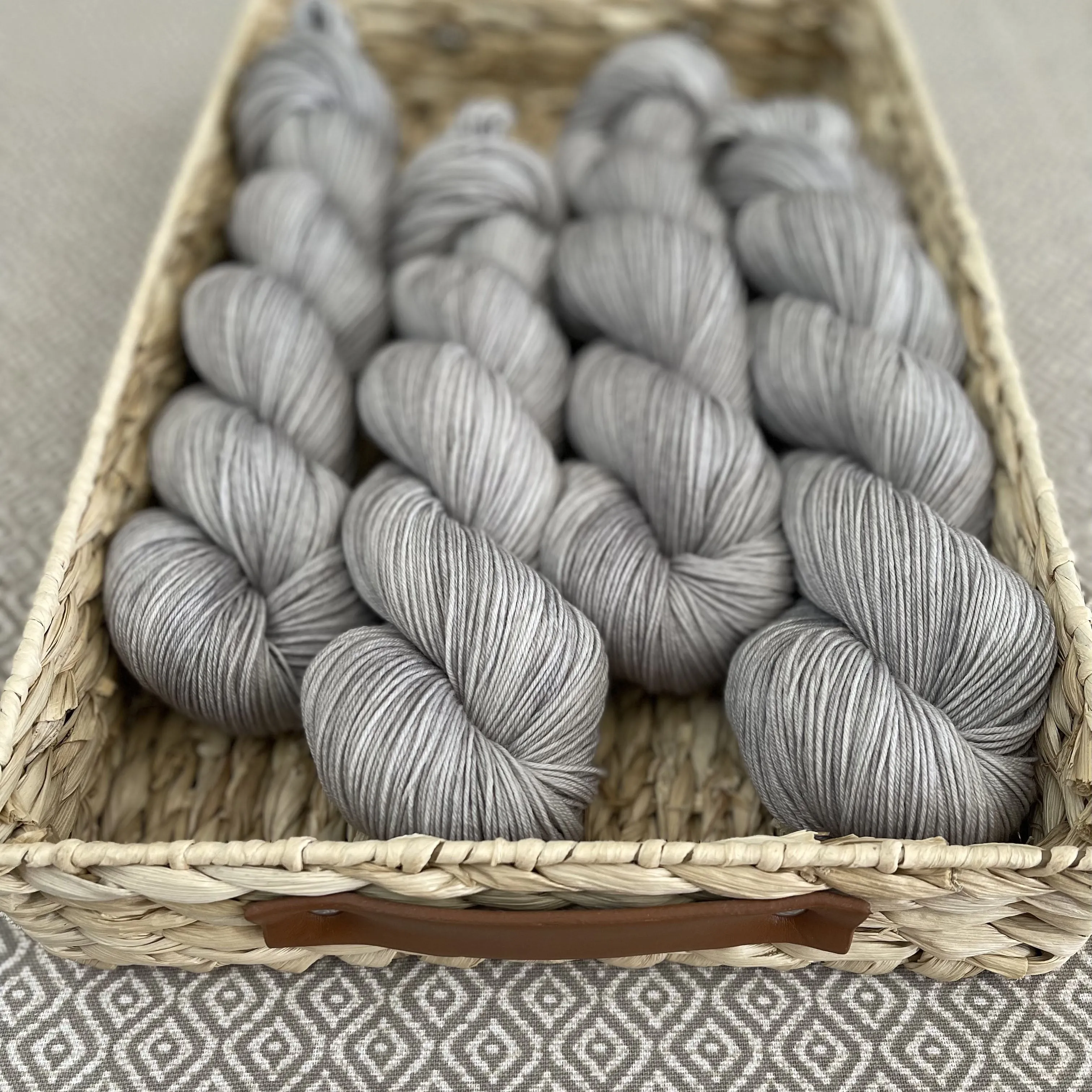 Simply Sock Yarn - Mist Semi Solid