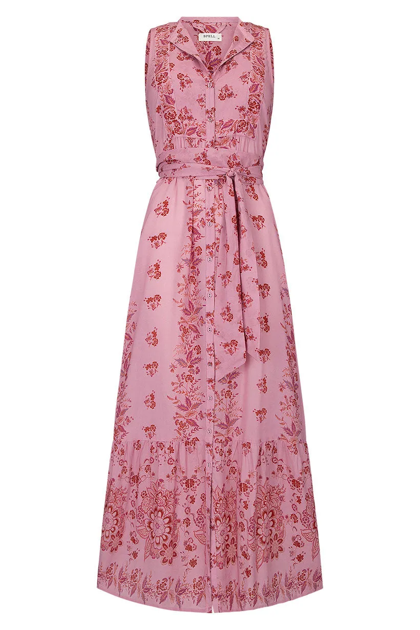 SPELL • SUNSHINE BANDIT Rebel Spirit Button-Through Maxi Dress