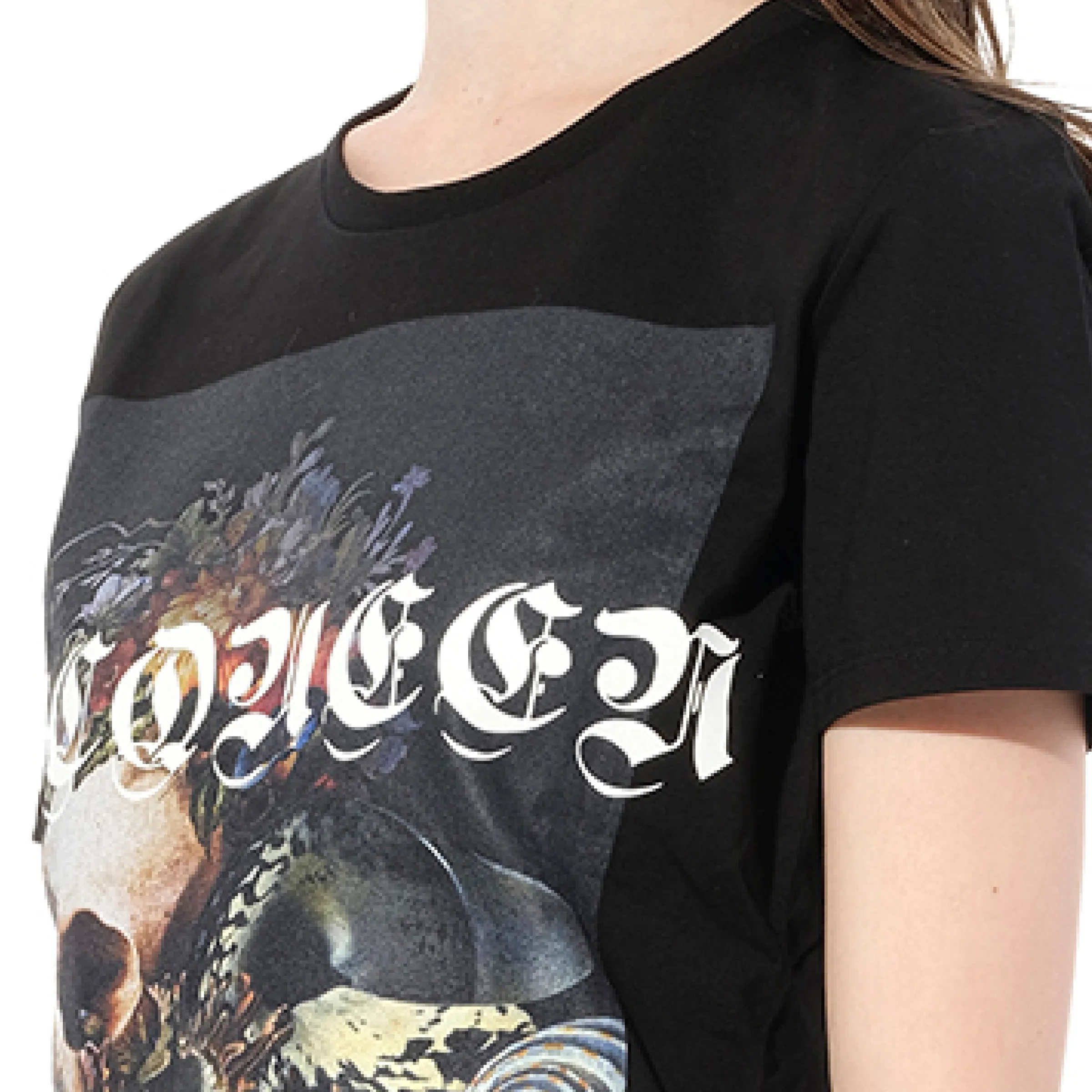 Still Life Skull T-Shirt in Black