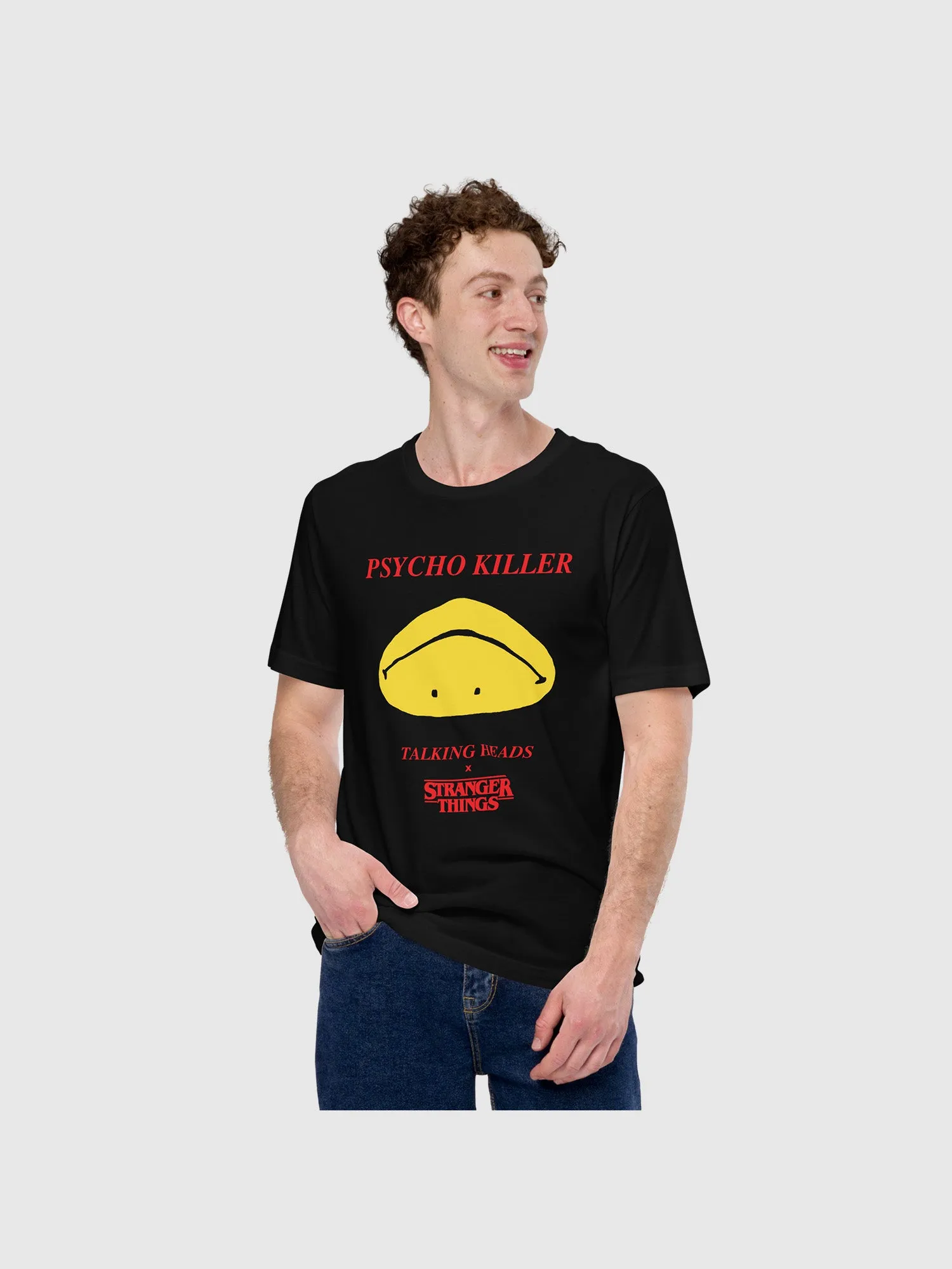 Stranger Things x Talking Heads Psycho Killer T-Shirt