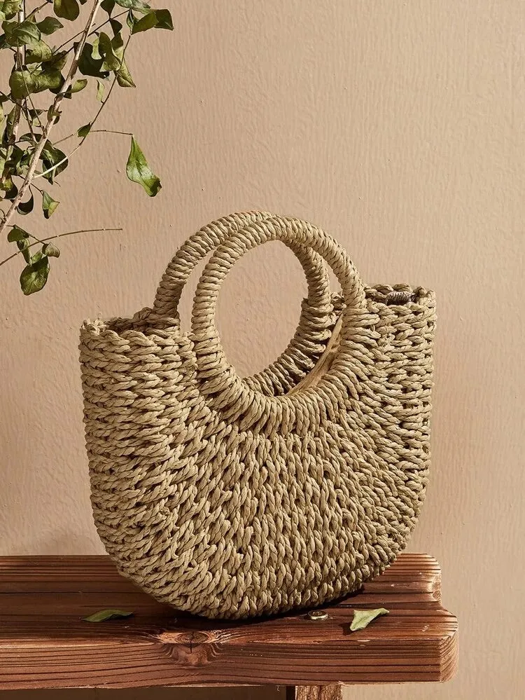 Straw Resort Handbag
