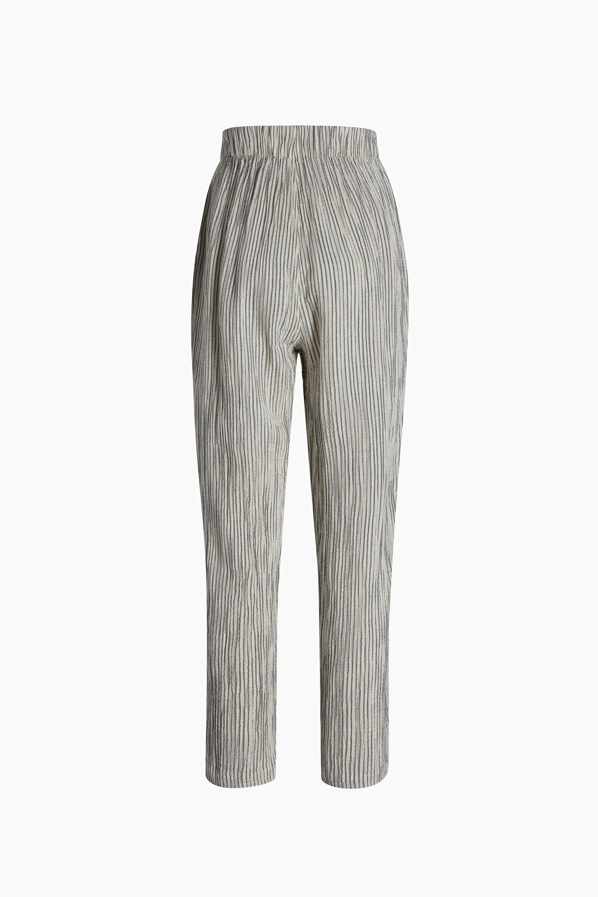 Striped Linen Slouchy Pants