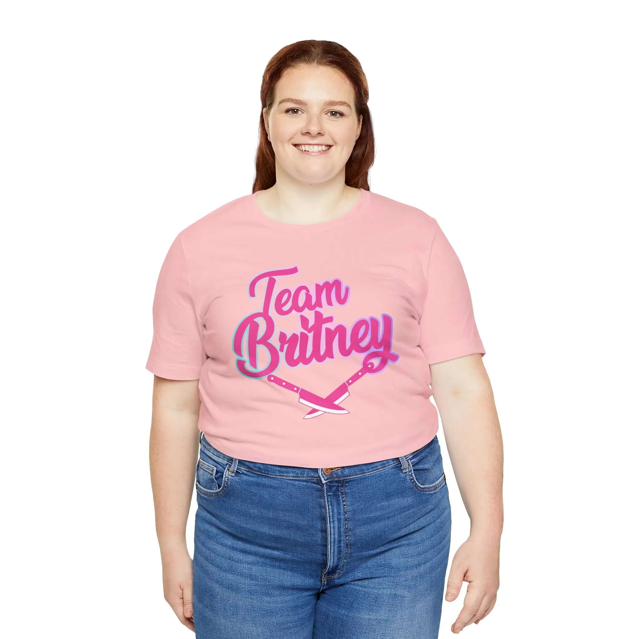 Team Britney (Knives) Unisex Jersey Short Sleeve Tee