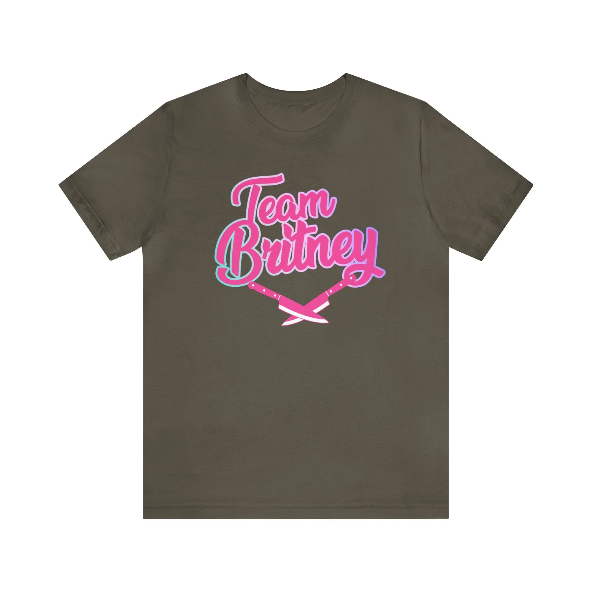 Team Britney (Knives) Unisex Jersey Short Sleeve Tee