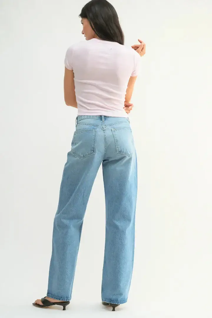 THE RELAXED STRAIGHT LEG DENIM JEAN