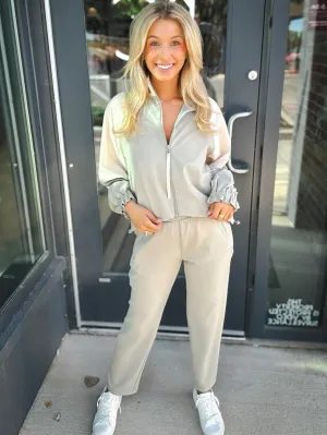 Thrive Societe Ultraluxe Cropped Lounge Pant