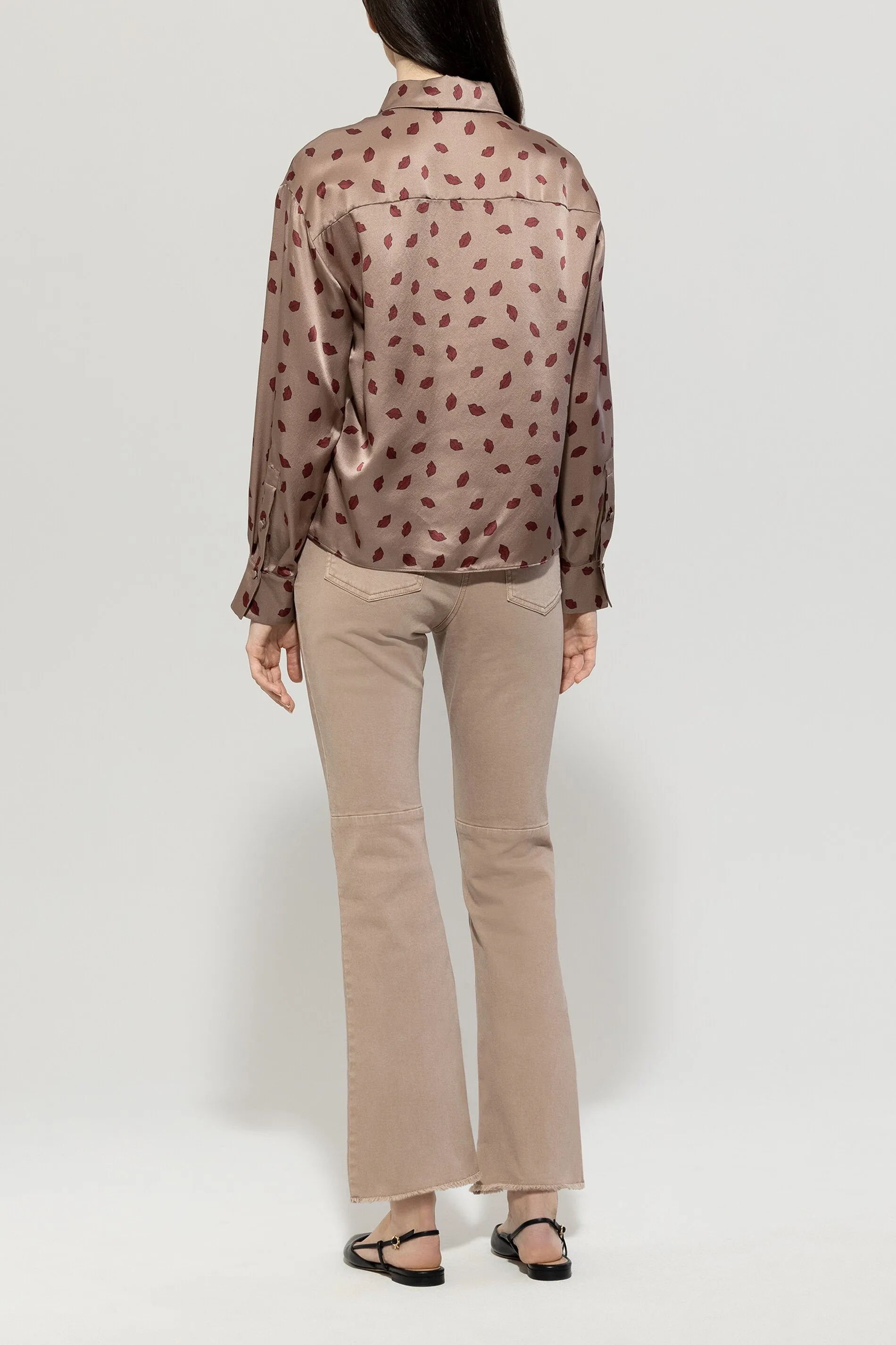 Timeless Chic Cotton Denim Flare 7/8 Jean <span>618736<span>