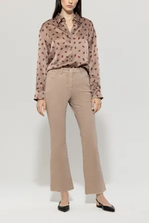 Timeless Chic Cotton Denim Flare 7/8 Jean <span>618736<span>