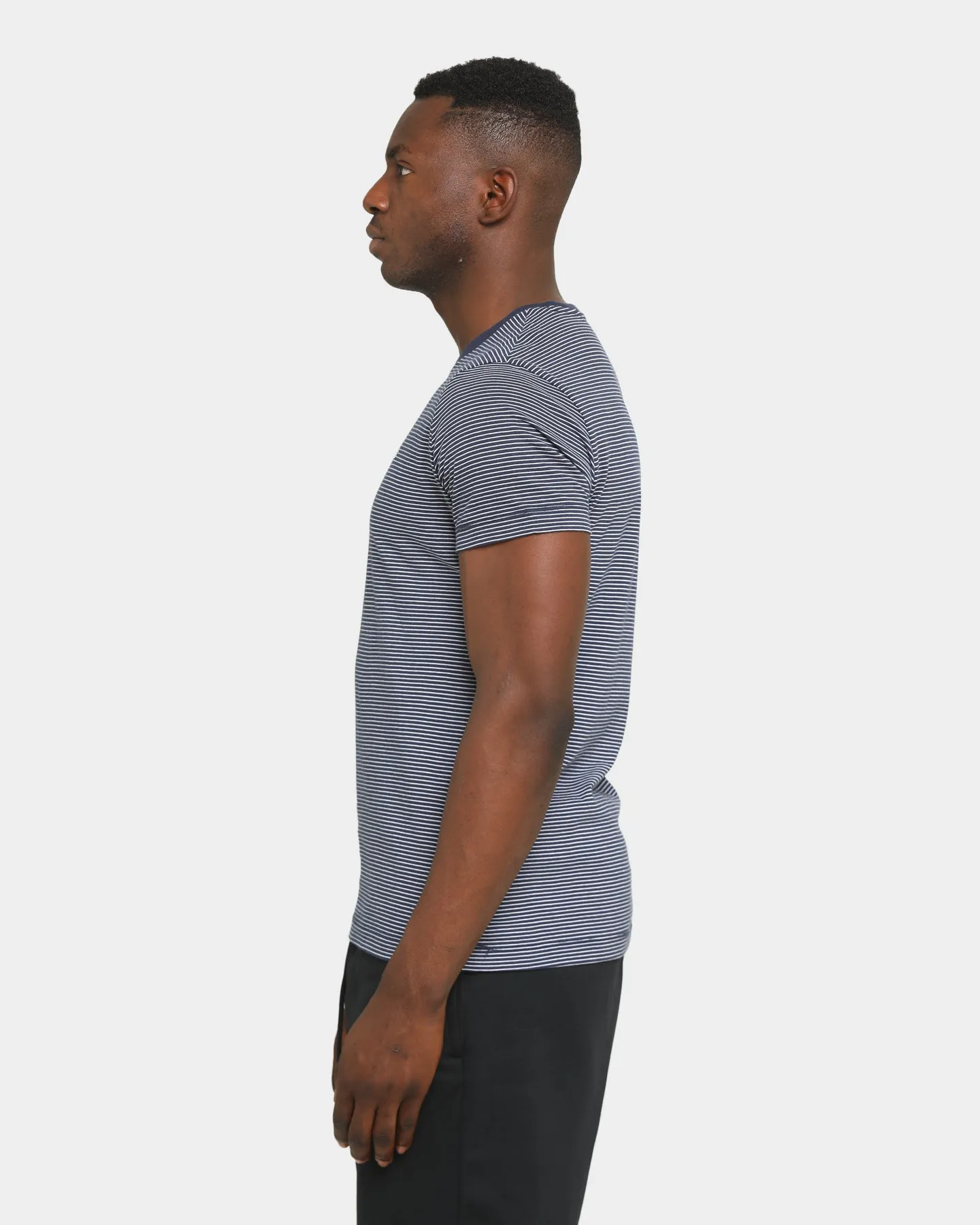 Tommy Jeans Essential Stripe T-Shirt Twilight Navy/White