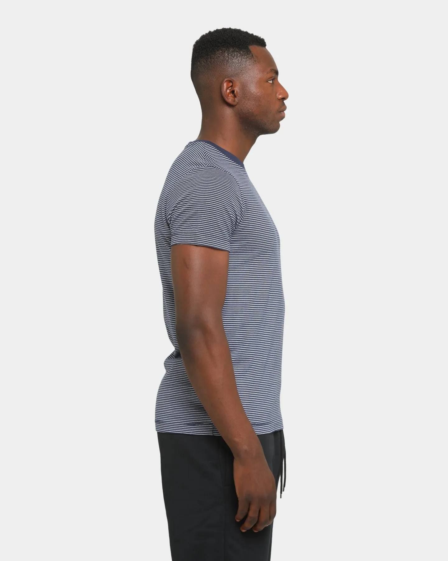 Tommy Jeans Essential Stripe T-Shirt Twilight Navy/White