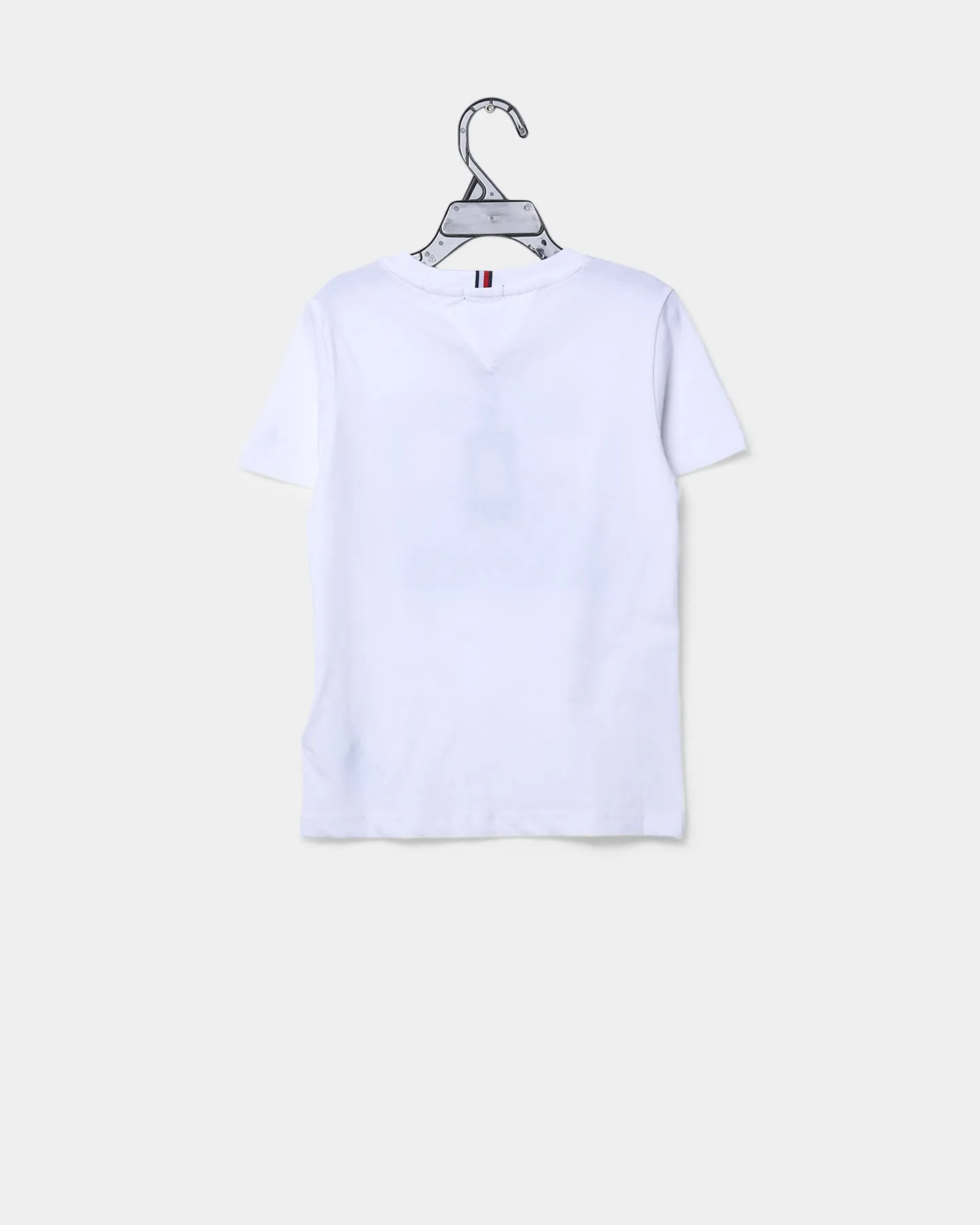 Tommy Jeans Kids TH Sticker Short Sleeve T-Shirt White